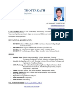 Sachin's CV / Resume