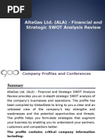 AltaGas Ltd. - Financial and Strategic SWOT Analysis Review