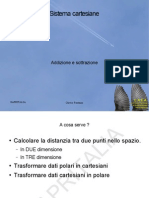 Addizione Sostrazione Cartesiane