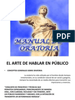 Oratoria y Elocucion