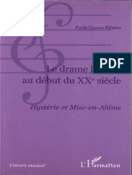 PGR Le Drame Lyrique Au Debut Du XXe Indice Pref