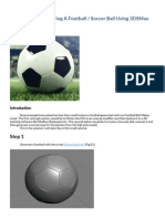 Creating & Texturing A Football - Soccer Ball Using 3DSMax PDF