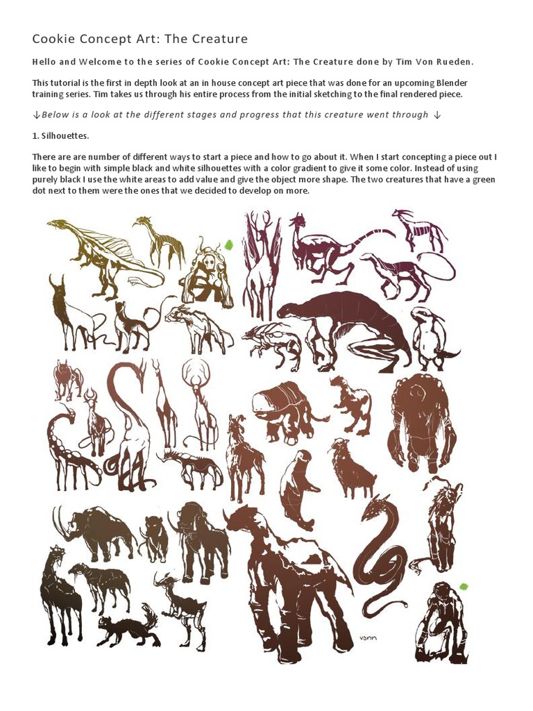 Cookie Concept Art PDF | PDF | Color | Leisure