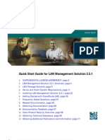 Quick Start Guide For LAN Management Solution 2.5.1