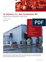 AL Solutions, Inc. Metal Dust Explosion and Fire