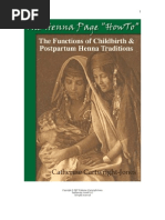 Download The Henna Page Encyclopedia of Henna  The Functions of Childbirth and Postpartum Henna Traditions by Catherine Cartwright-Jones SN23437 doc pdf