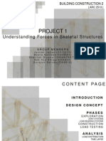 Project 1: Understanding Forces in Skeletal Structures