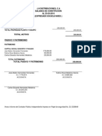 Los Modines Balance de Constitucion