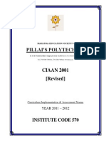 Pillai'S Polytechnic: Institute Code 570