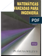 Matemáticas Avanzadas Para Ingeniería 1 (Kreyszing) - 3 Edición