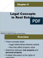 Legal Concepts in Real Estate: Mortgage Lending P&P 3 Edition/Updated Nov. 6, 2009