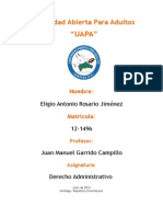 Tarea II de Derecho Administrativo Tony