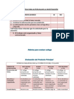 Lista de Cotejjo y Rubrica de Elisa