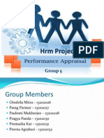 HRM Project Performance Appraisal Grp5