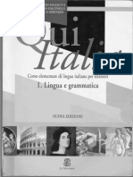 Qui Italia 1 - Lingua e Grammatica