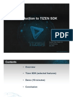 Tizen SDK Introductionlinuxsummit