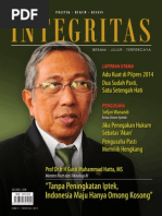 Download Majalah Integritas Edisi 11 Tahun 02 by pjanto2 SN234398432 doc pdf