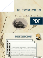 El Domicilio