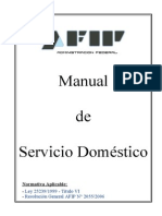 Manual de Servicio Domestico - AFIP