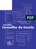 Cartilha Conselho de Escola