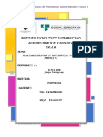 Funciones Matematicas Calc