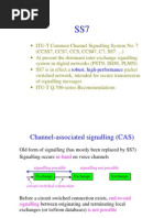 ITU-T Common Channel Signalling System No. 7 (CCSS7, CCS7