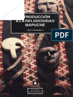 Introducción a La Religiosidad Mapuche, Rolf Foerster