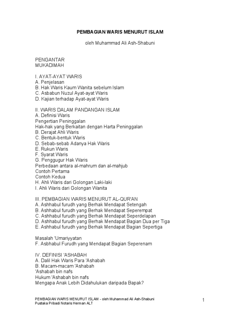 Hukum Hukum Waris Berdasarkan Bw