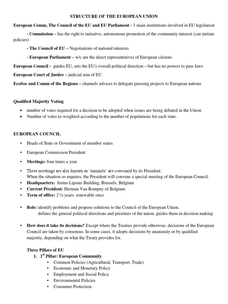 Eu institutions essay image