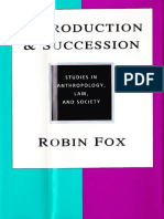 Reproduction and Succession - ST - Robin Fox PDF