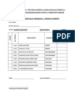 Borang Pendaftaran Peserta (Balapan)