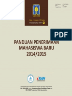 Buku Panduan Penerimaan Mahasiswa Baru TA 2014 2015 Revisi 07 PDF