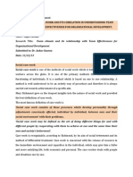 Team climate and social work methods