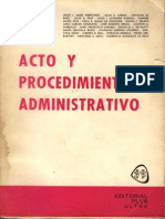 Abad, Jesus L. - Acto y Procedimiento Administrativo