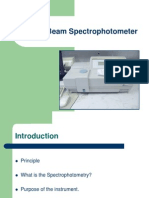 Double Beam Spectrophotometer4