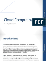 Cloud Computing: An In-Depth Discussion