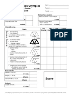 Rubric Poster