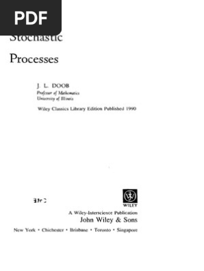 Stochastic Processes Doob Pdf