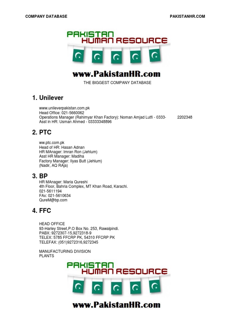 Companies | PDF | Business