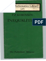 Inequalities, Korovkin