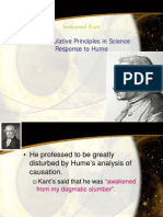 Kant's Response To Hume