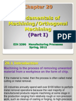 Fundamentals of Machining
