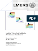 Machine Vision For Wood Defect Detection and Classification: Master of Science Thesis Selman Jabo