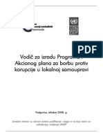 CRNVO Vodic Za Izradu Programa i Akc.plana Anti-korupcije u Lok.samoup.