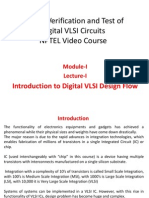 Design Verification and Test of Digital VLSI Circuits NPTEL Video Course