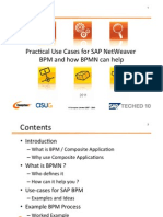 Pactical Use Cases For SAP Netweaver BPM