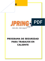 Programa de Trabajo en Caliente