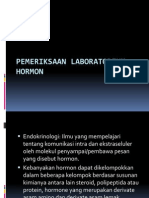 Pemeriksaan Laboratorium Hormon