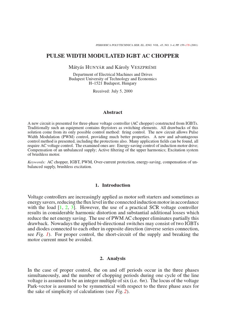 Pulse Width Modulated Igbt Ac Chopper Power Inverter   Pulse Width Modulated Igbt Ac Chopper Power Inverter