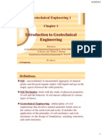 Introduction To Geotechnical Engineering